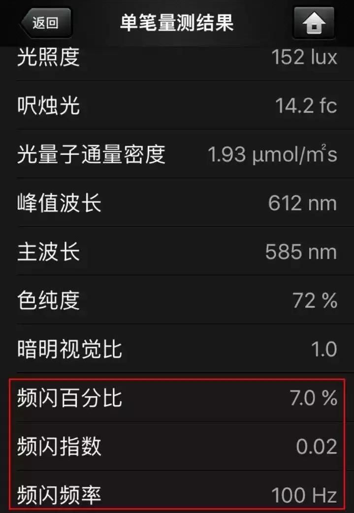 灯具频闪的检测方法,灯具频闪怎么用手机看