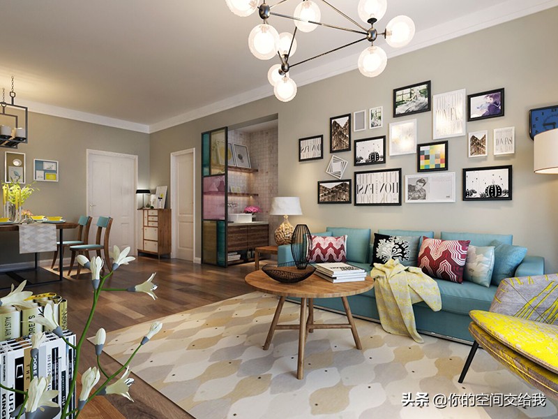 小户型装修90平三房奶油风,122平房子装修好的视频