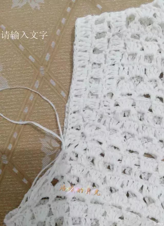 钩针编织女士连衣裙视频图解过程,郁金香钩针连衣裙图案图解