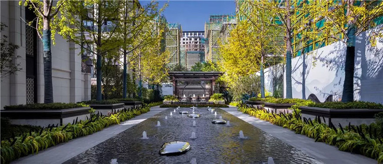 住宅区景观植物配置,居住区景观设计要点和方法有哪些