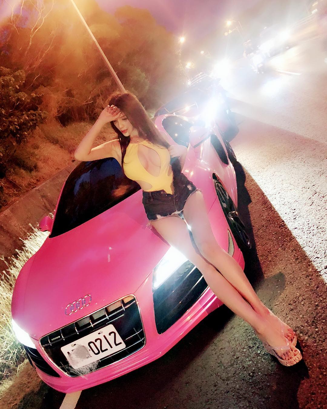 台州23岁小伙儿开奥迪r8,杭州网红开奥迪r8