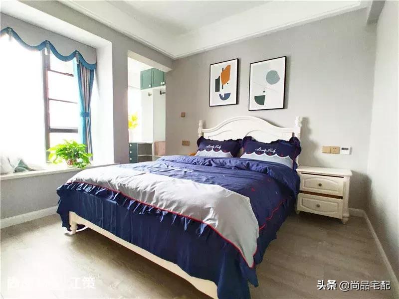 简欧120平米三居,简欧楼房