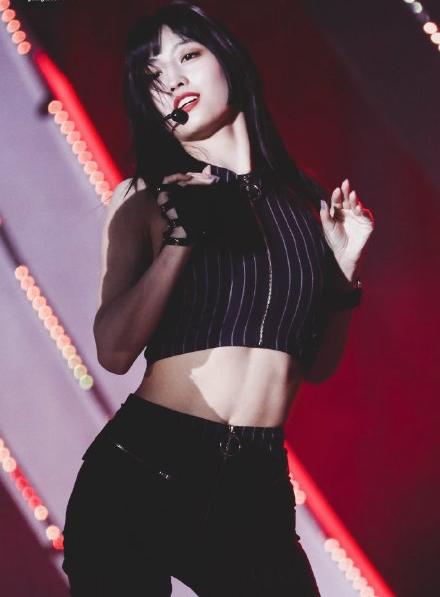 女团身材马甲线,女团腿马甲线