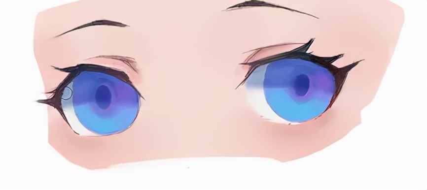 眼睛画法绘画教程,绘画可爱眼睛最简单的画法