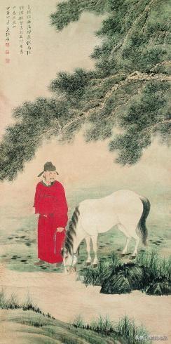 张大千最著名的动物画,张大千画写意的录像