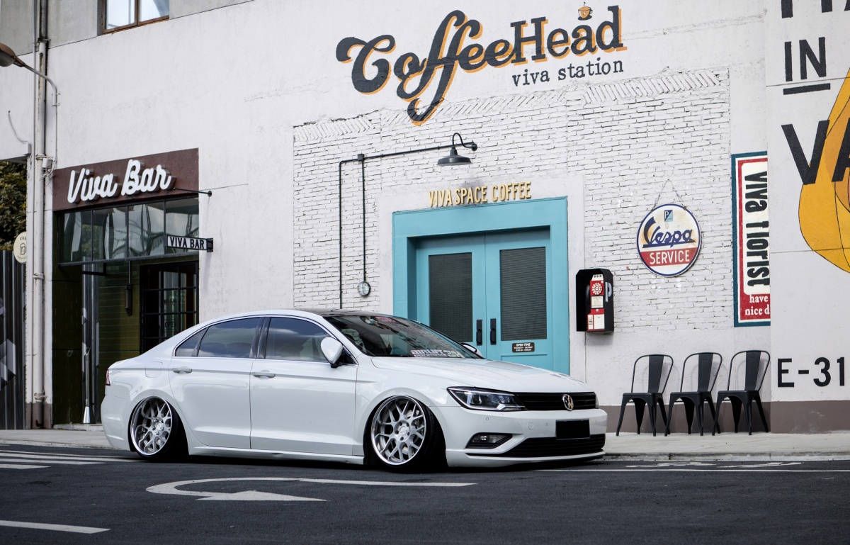 大众凌渡不仅可以很辣，改装后还可以变得又白又胖