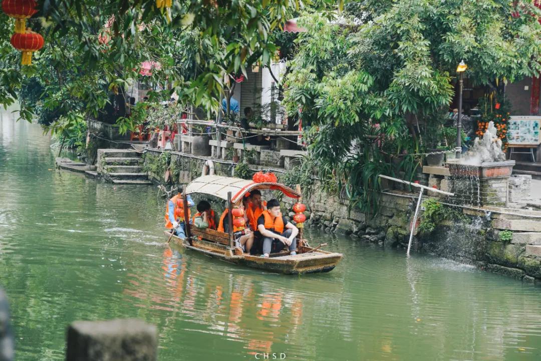 顺德杏坛逢简水乡景区,顺德小周庄之称的逢简水乡
