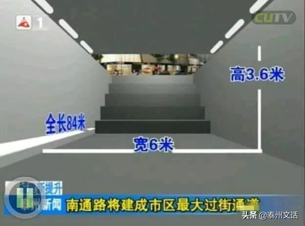 泰州市东进路地下通道,泰州茂业地下通道