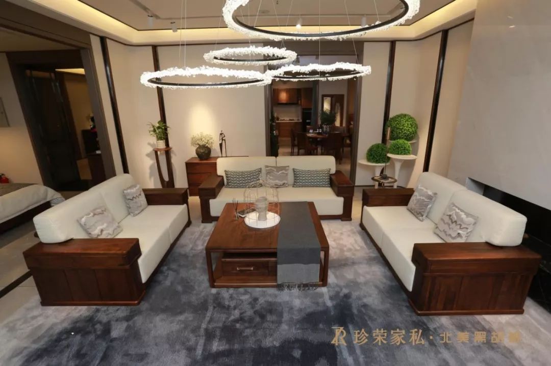 珍荣家私新中式,珍荣实木家具官网地址查询