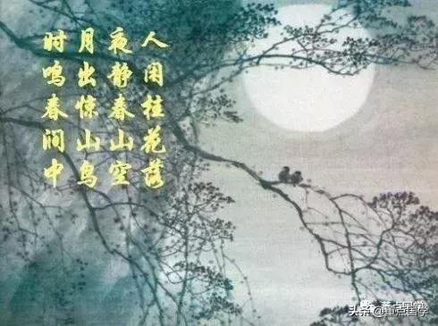 古诗词里的月亮说：一画月亮就是圆月，从前的常识如今少人知晓