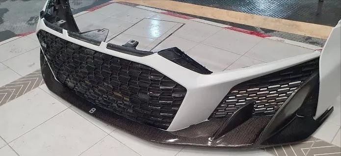 奥迪r8碳纤维车体,碳纤维奥迪r8