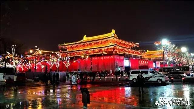 大唐不夜城照片精修,大唐不夜城图片美景实拍