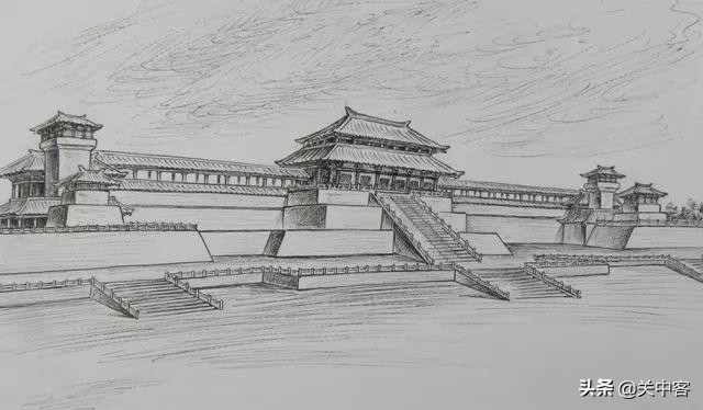 唐朝和秦朝汉朝的宫殿在哪,秦汉关中宫殿分布图