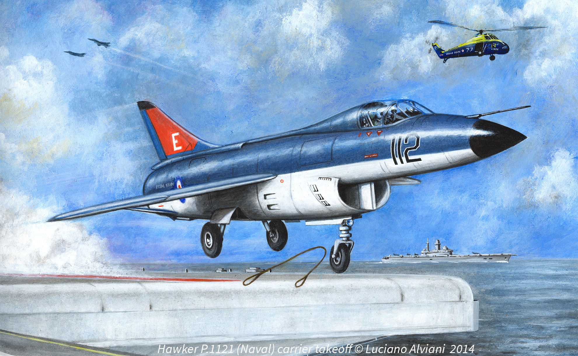 滚回绘图板-航空史上那些被淘汰的方案26-霍克P.1103/1121