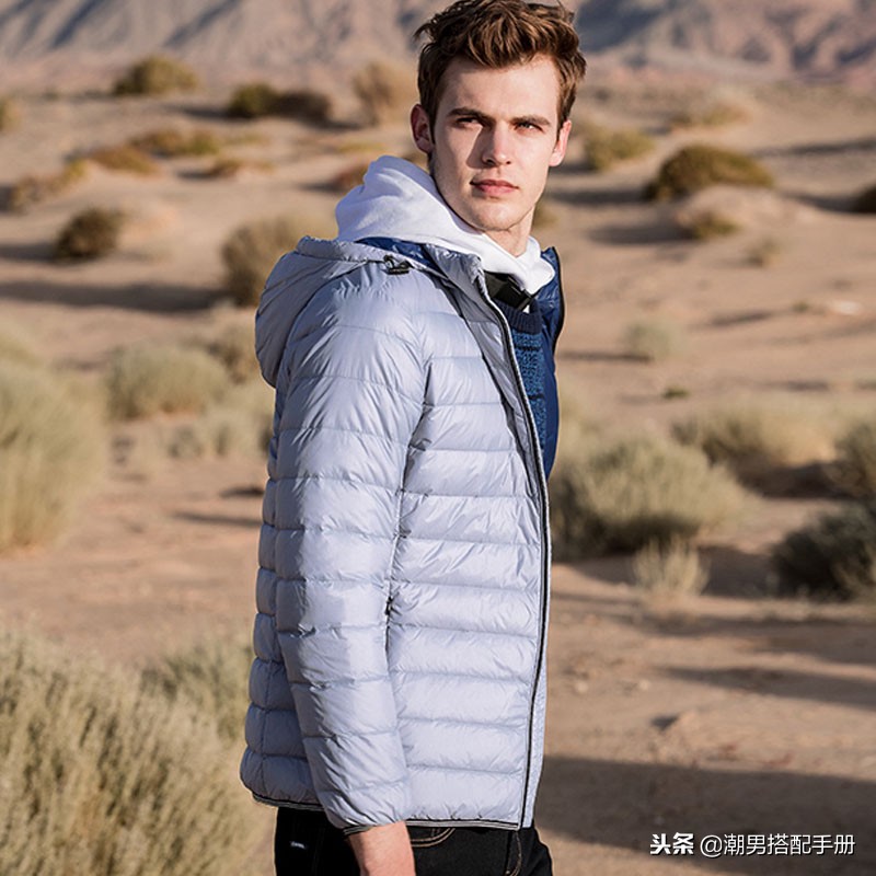 男士羽绒服100两件,30-40男士羽绒服套装