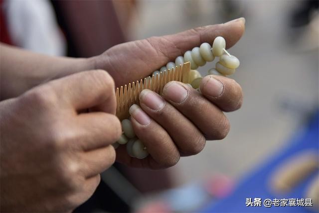 河南手工木梳,传统手艺木梳子