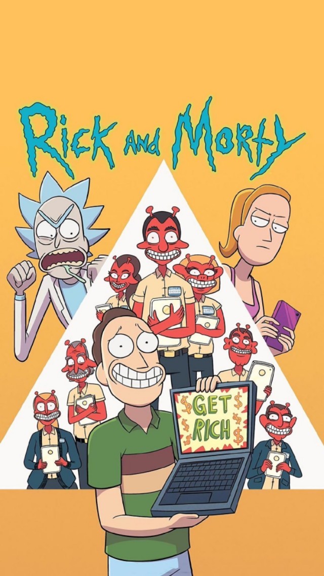 美国动漫瑞克和莫蒂壁纸,瑞克和莫蒂的头像和壁纸