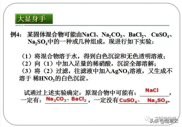 初中化学推断题常考的物质用途,初中化学物质的鉴别和推断