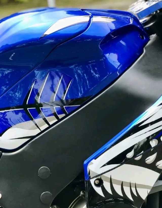 国产大牛珠峰华鹰HY500一比一精仿川崎ZX-10R!