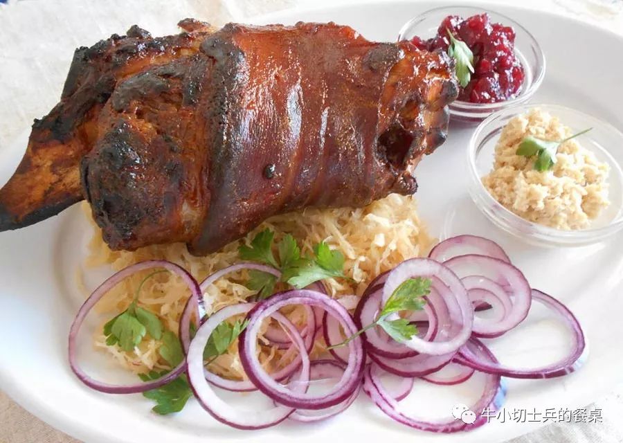 捷克烤猪肘子,捷克斯洛伐克烤猪肉