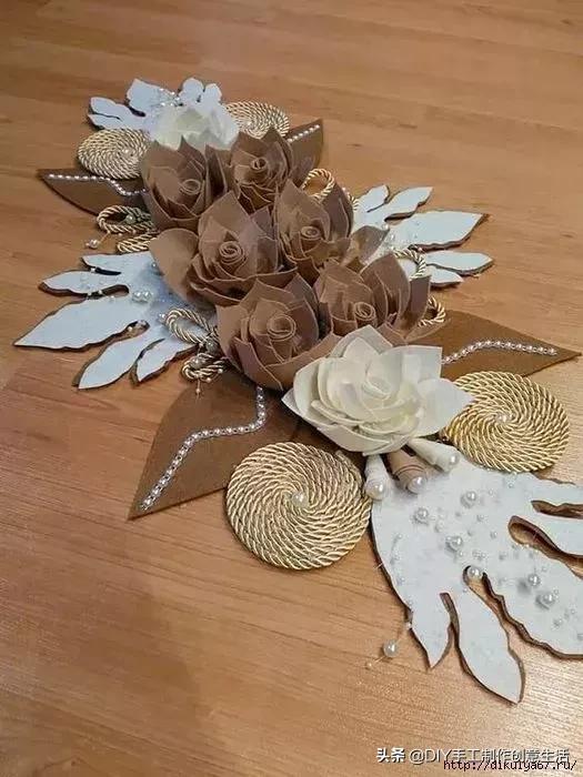 不织布手工花朵diy图册,制作不织布diy手工小花