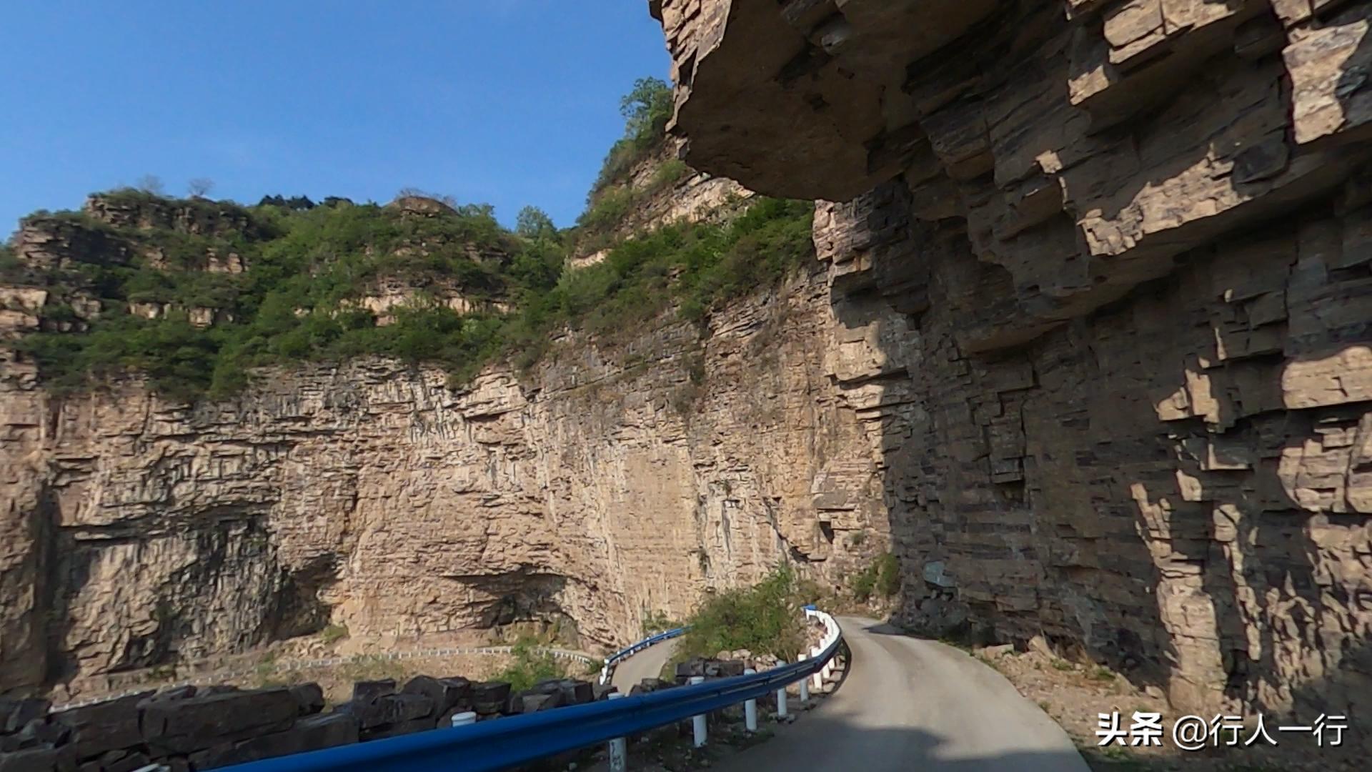 河南太行山悬崖古村,林州太行绝美古村落
