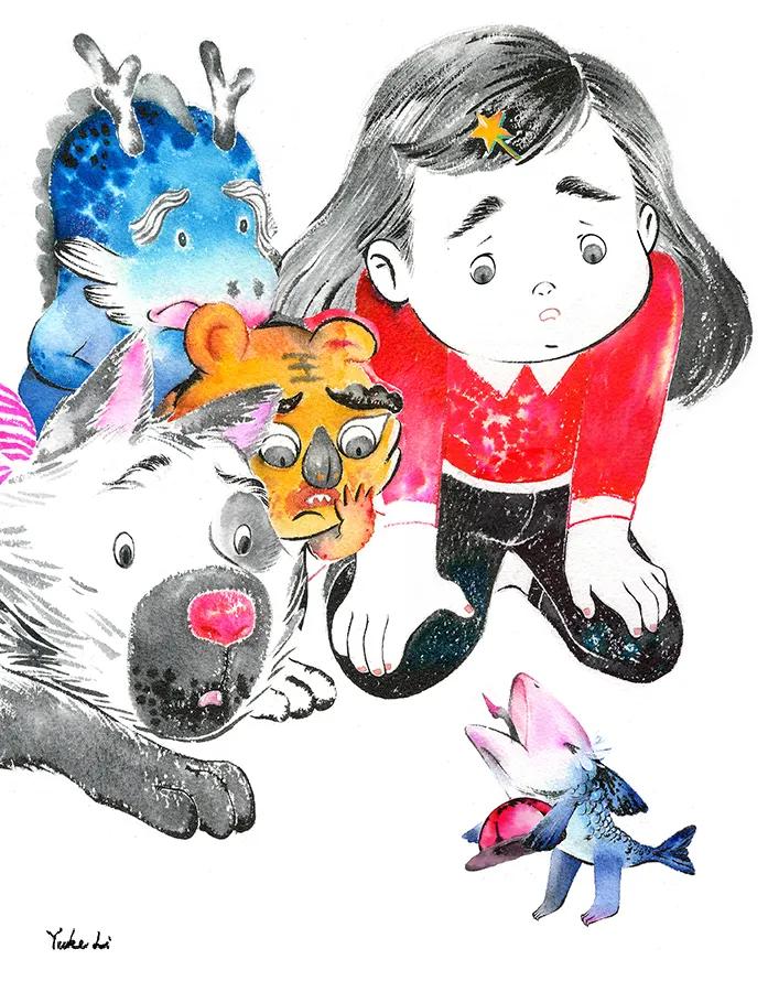 美国纽约视觉艺术学院插画,插画毕业展