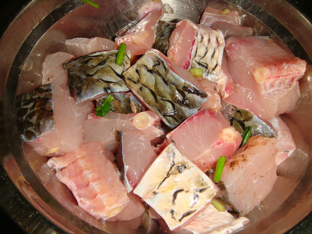 特色香煎鱼块,香辣煎鱼块正宗做法
