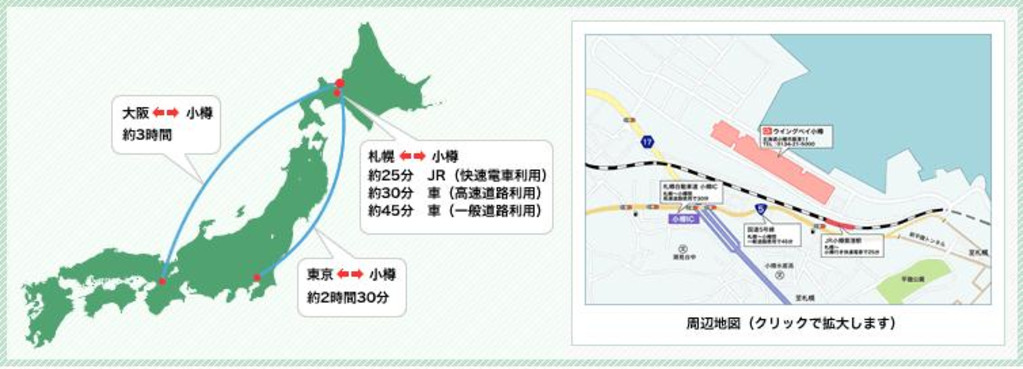 北海道三大旅游景点,北海道最大的购物商场