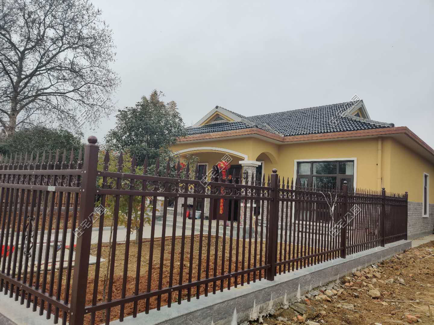 安徽老哥30万建房,钢结构屋顶铺XPS板,室内冬暖夏凉你见过吗?