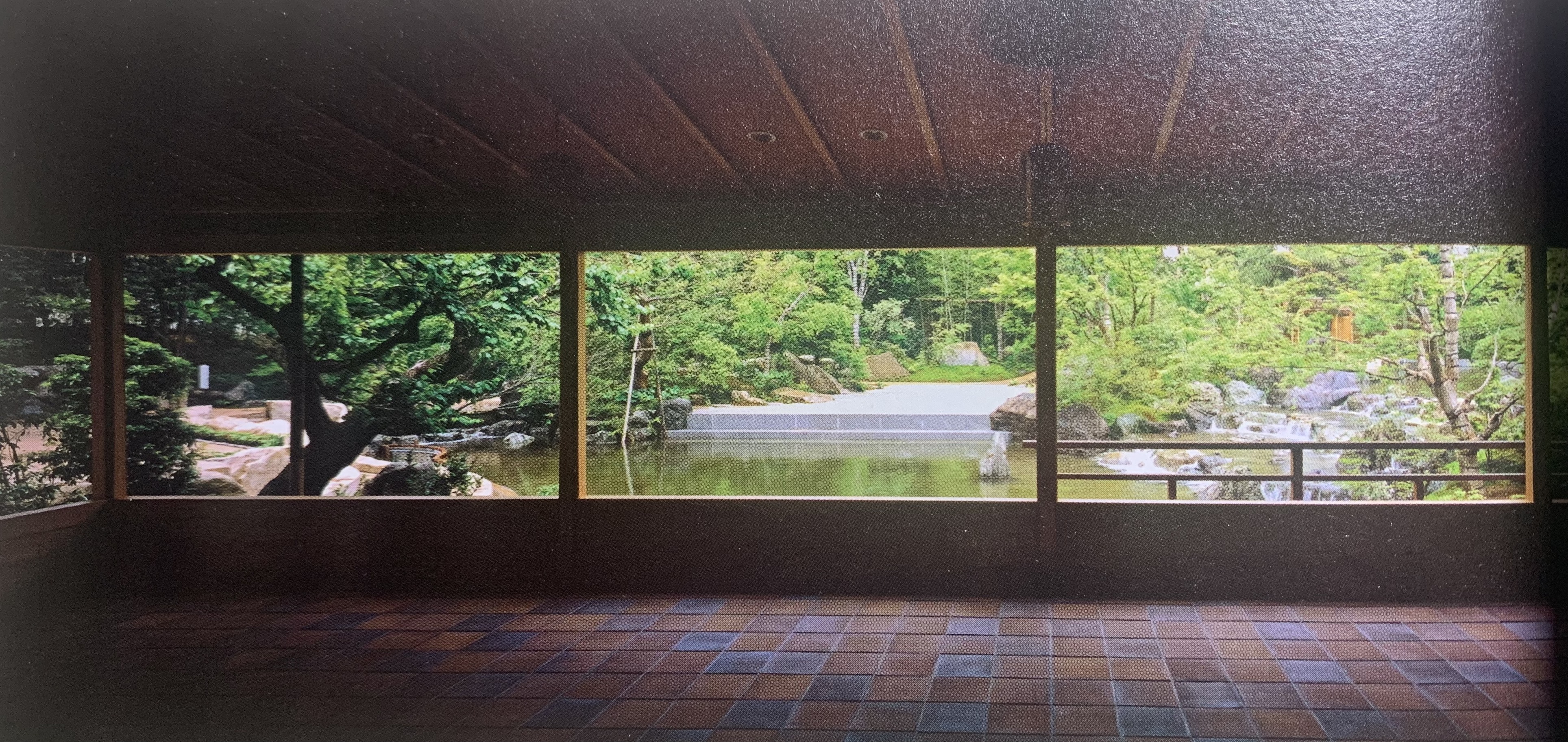 日本枯山水效果图,日本枯山水小庭院案例