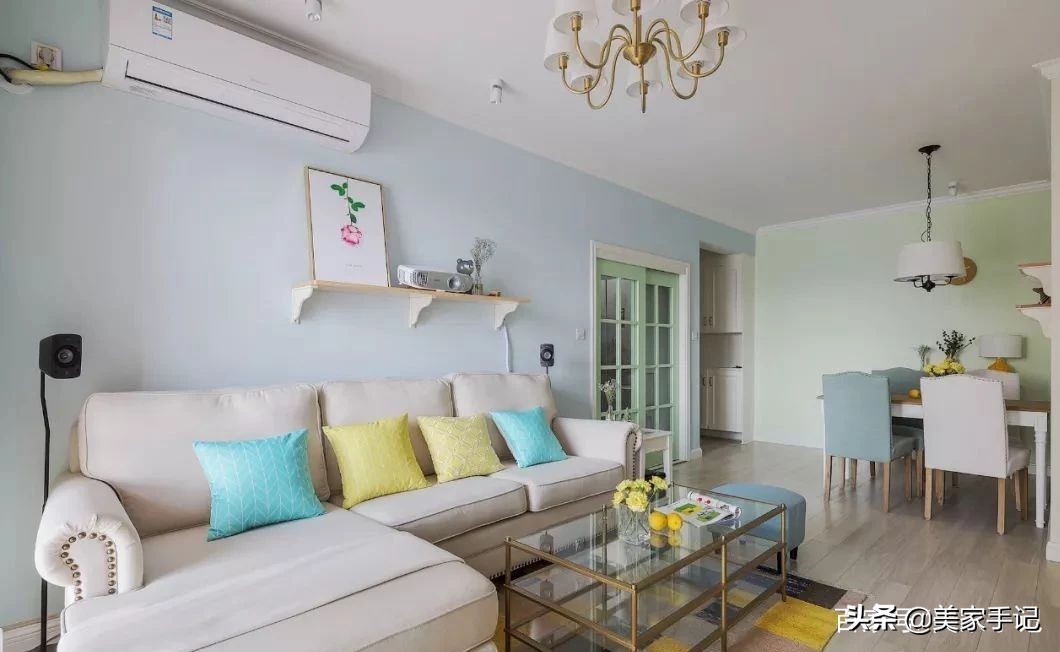 92平小三房简装效果图,3室2厅2卫石膏线装修效果图