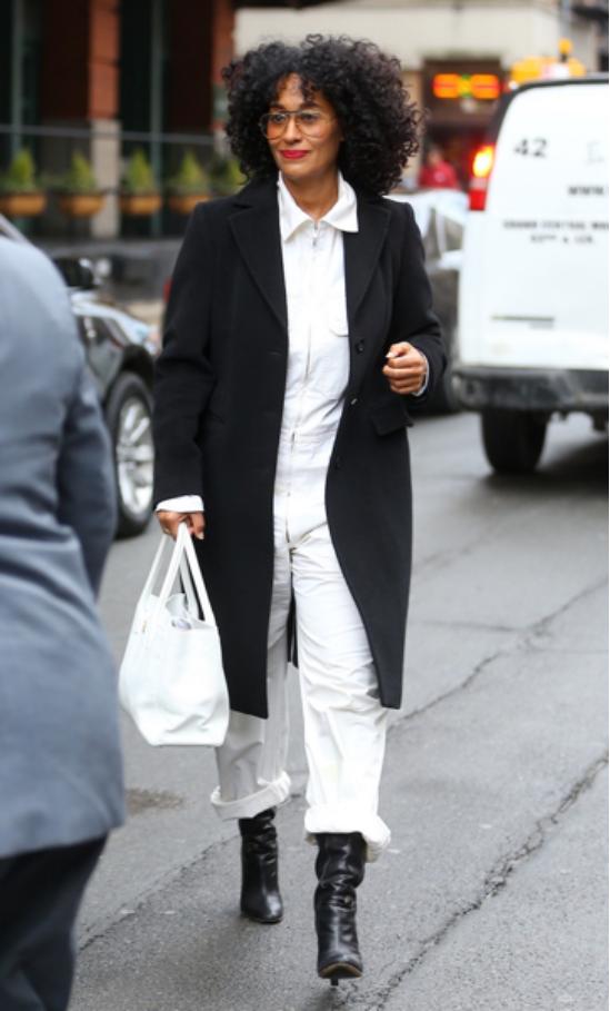 秋冬高级感穿搭淡粉色,奶油色系可爱的穿搭