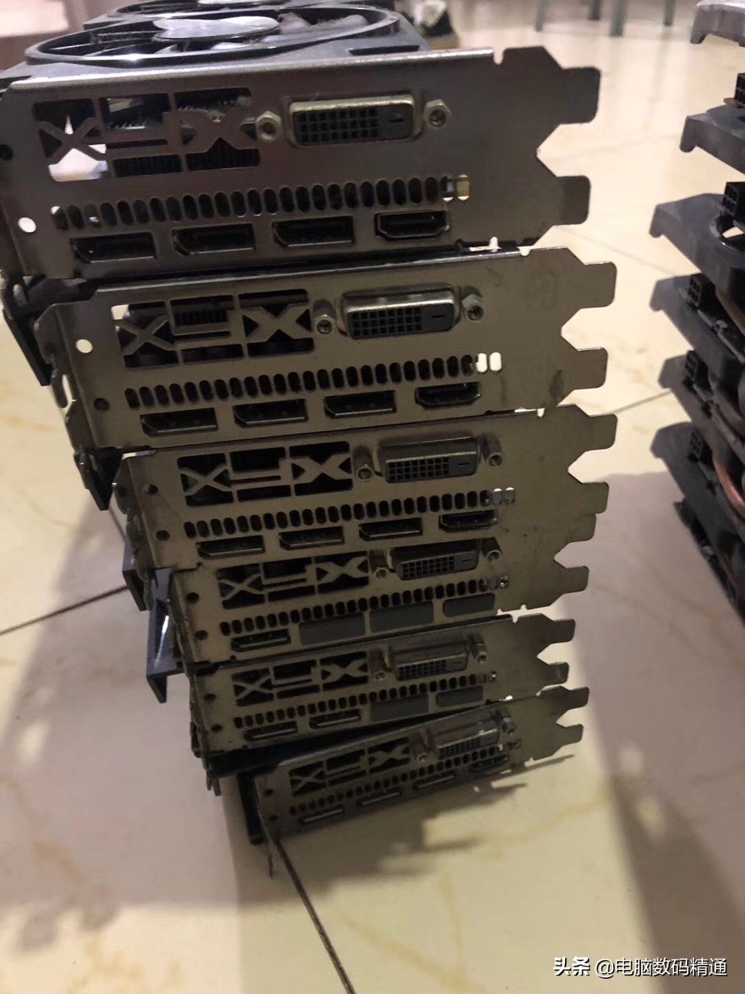 显卡贩子说各类显卡200元一个就看你有没有胆子要,我腿吓软了