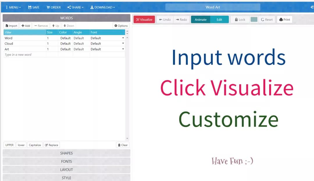 如何制作文字云效果,如何做文字云效果
