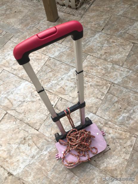 拉杆书包可折叠,书包拉链拉筒神器