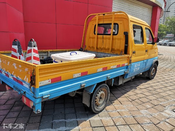 长安微卡新豹双排小货车发动机,新车长安新豹t3双排2.2米仓栅微卡