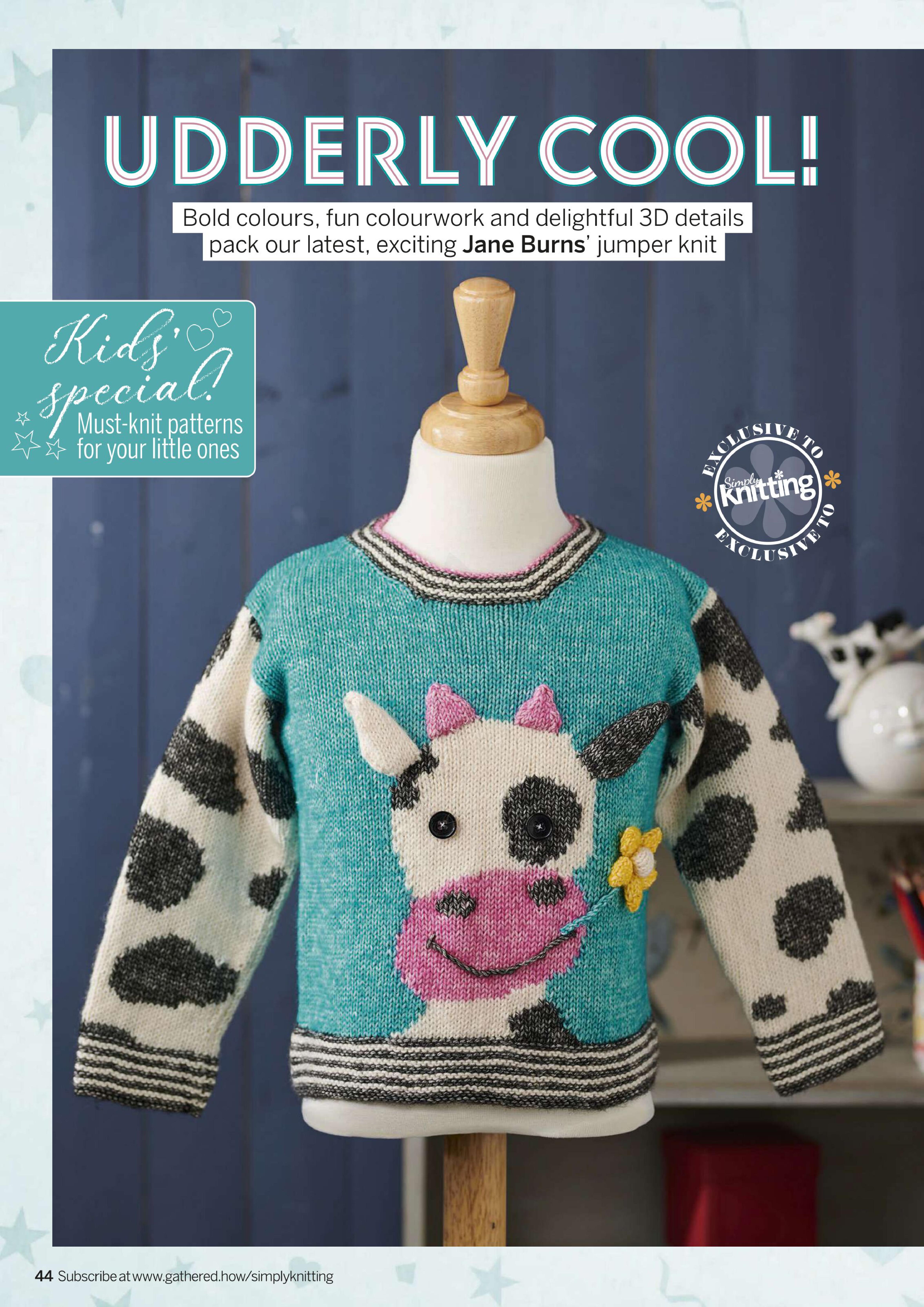 带有立体卡通图案的毛衣,复古卡通印花毛衣