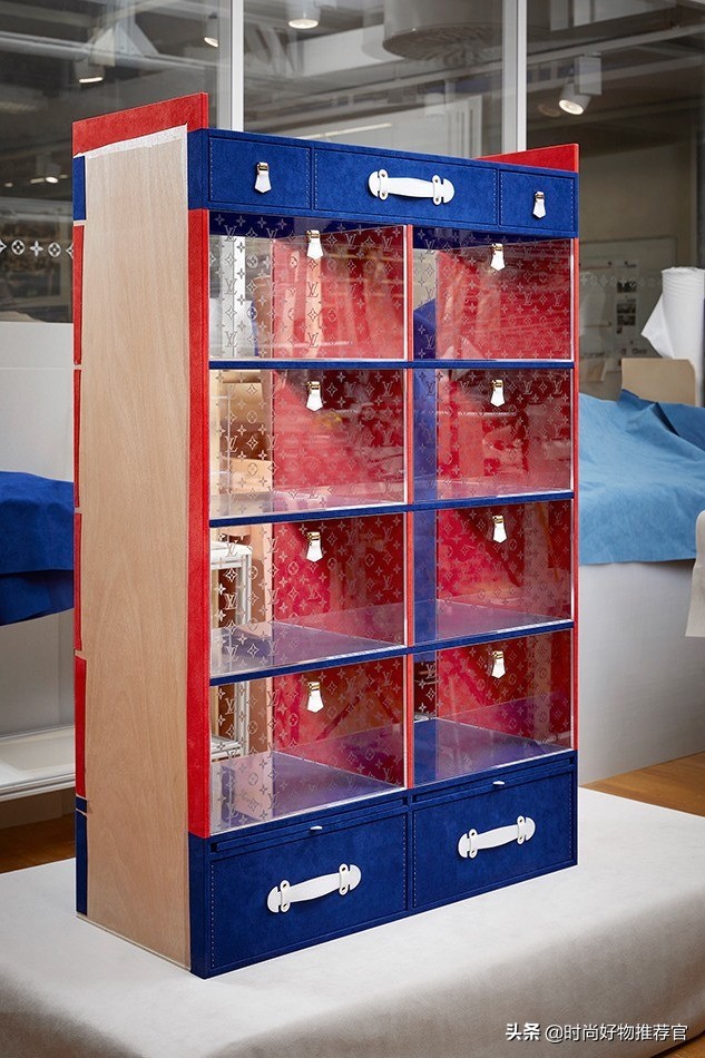 LV新包|NBA合作系列：篮网元素，红白蓝3色细节