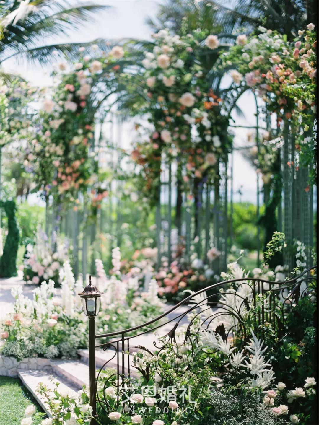 高级英式婚礼视频,法式花园风格婚礼