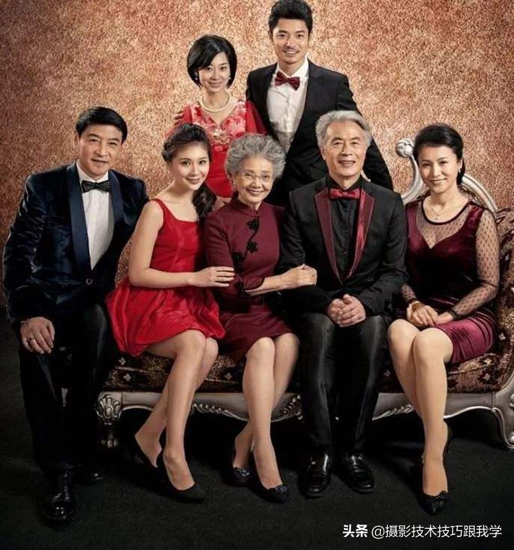 新年是团聚的时刻,全家福的拍摄技巧你可得学会
