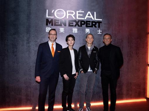 吴彦祖鹿晗首度双C同台!燃爆欧莱雅男士“劲能挑战之夜”