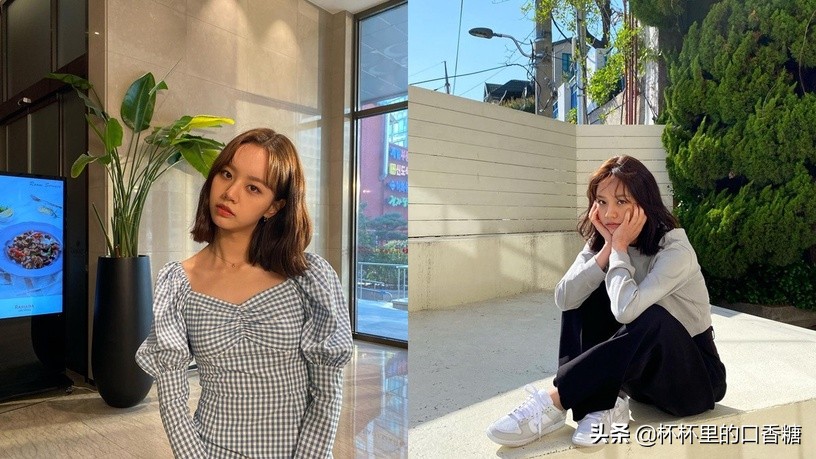 韩国金高银短发神仙颜值,韩国金高银短发