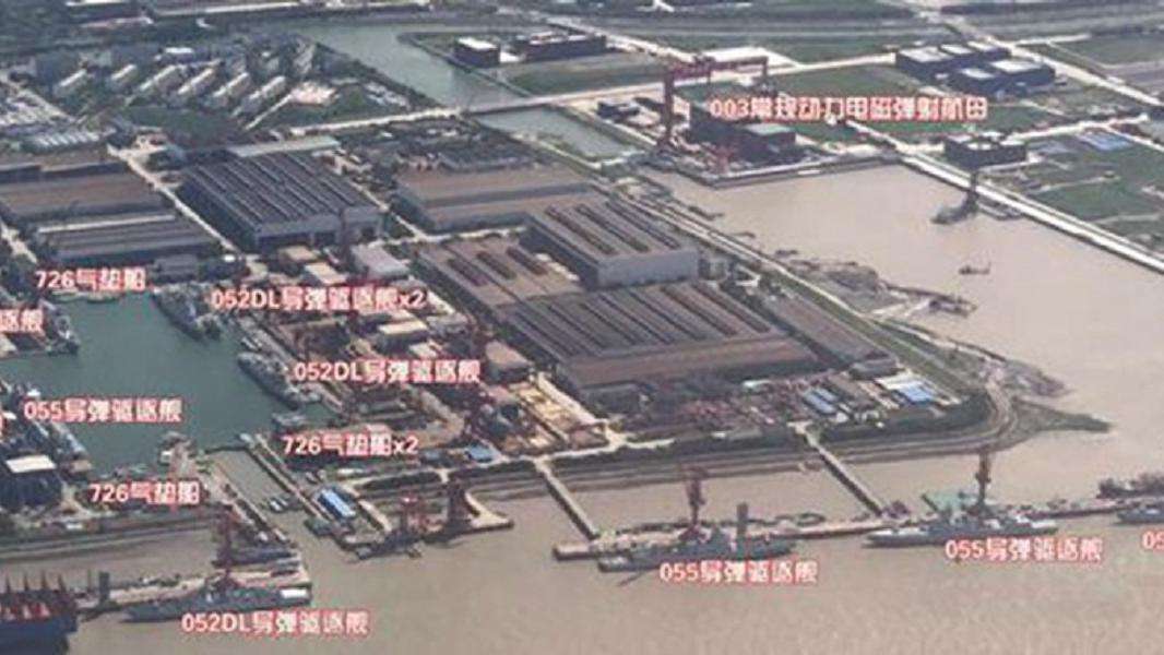 中美大型舰对比,2022年中国海军能收到多少新舰