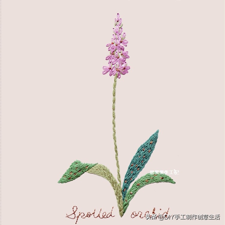 刺绣一针一线,基础的刺绣方法很适合新手学习哦