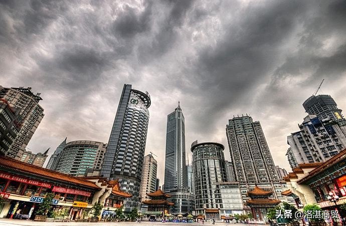 重庆步行街排名解放碑步行街,重庆十大步行街