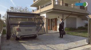 汽车蜗居,汽车折叠伸缩车库