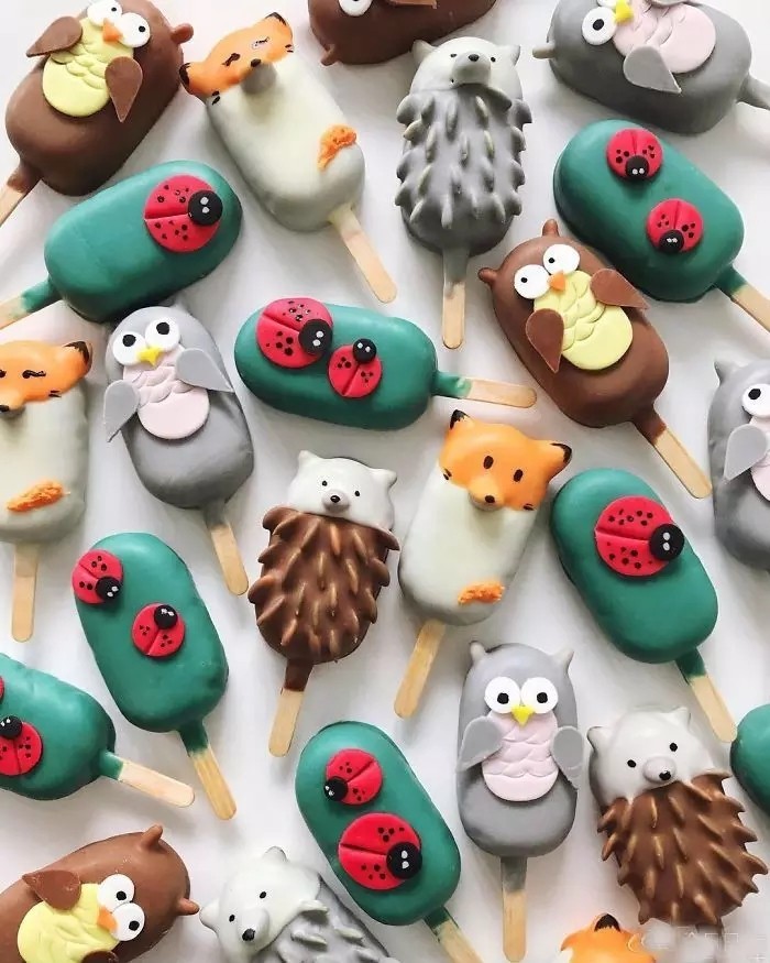 卡通粘土雪糕大集锦