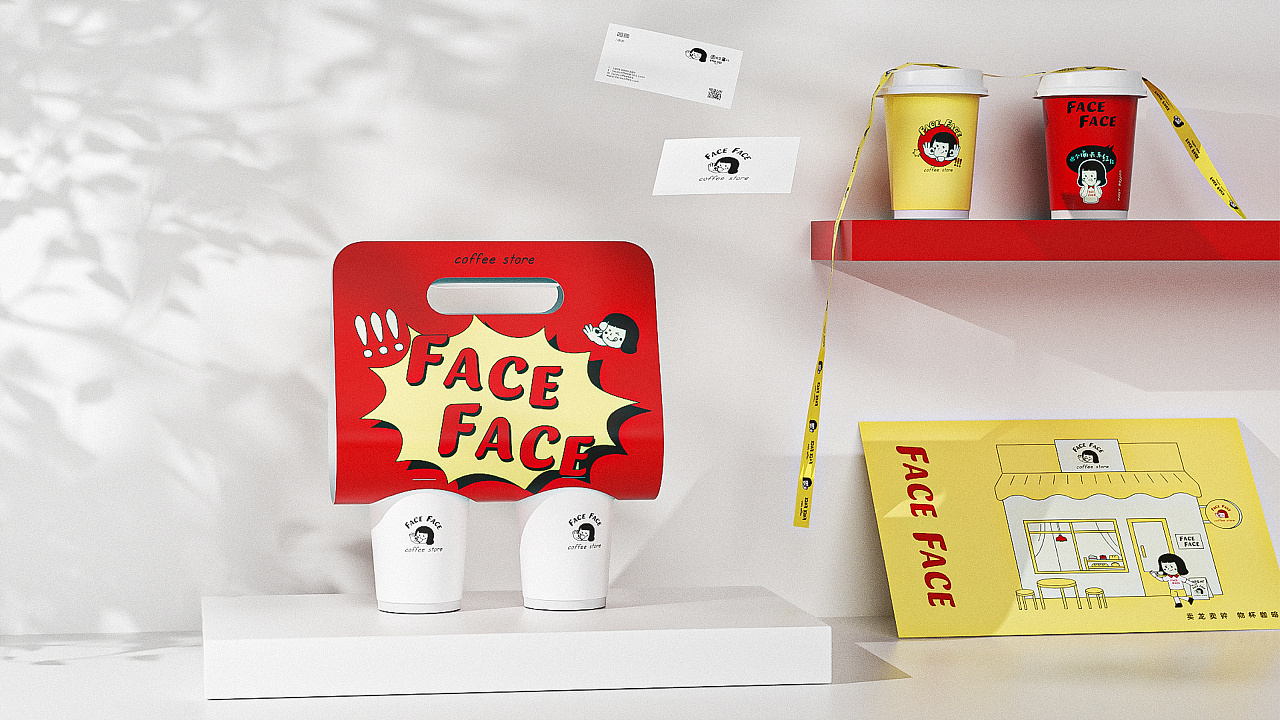 圆脸蛋儿咖啡品牌|这个IP设计有够可爱的