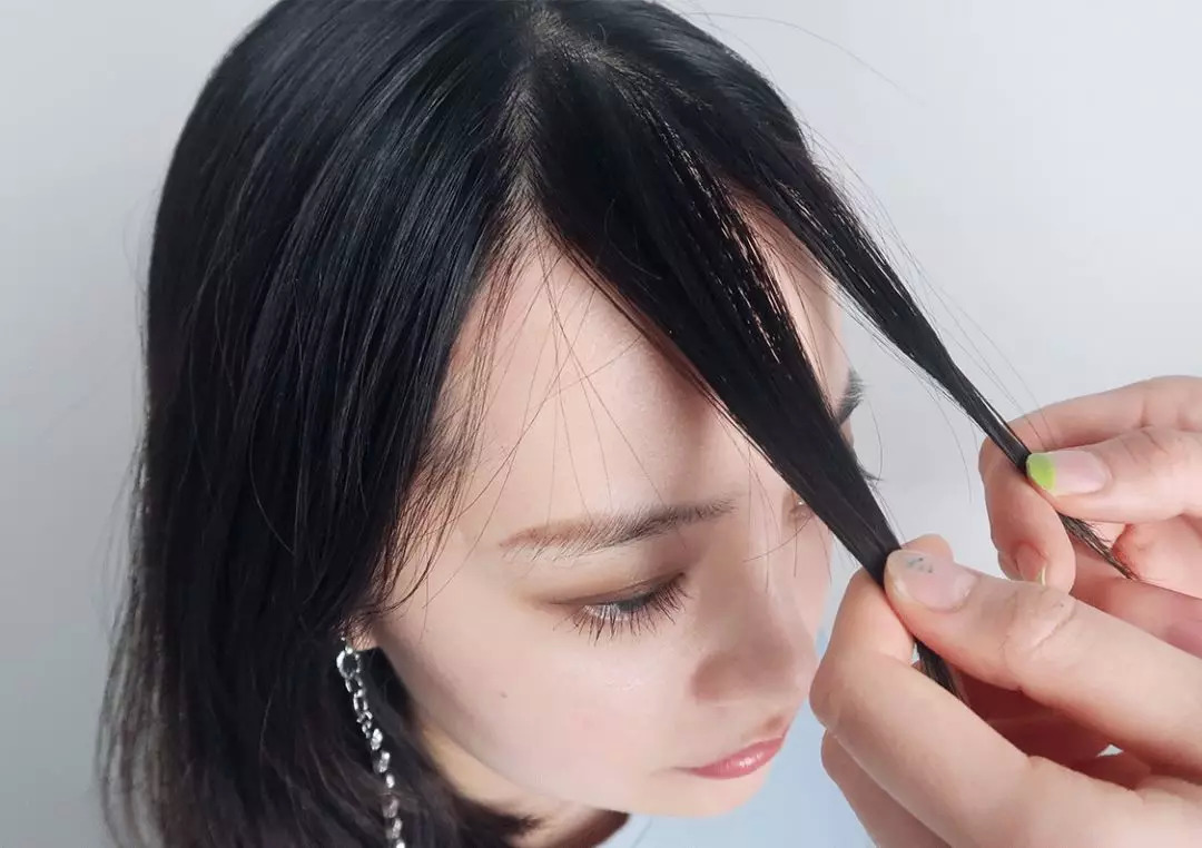 快速改善刘海炸毛,头发刘海炸毛碎发多怎么打理